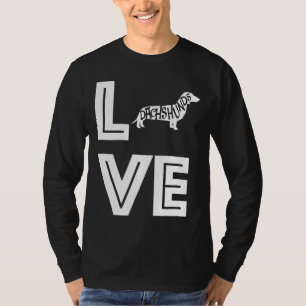 Camiseta Divertido regalo de amante de mascotas Dachshund G