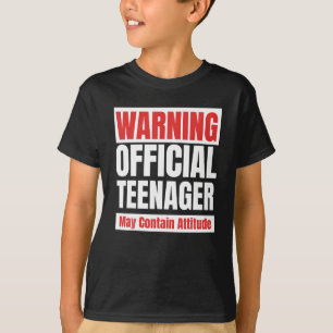 Camiseta Divertido regalo de cumpleaños 13 oficial de adole