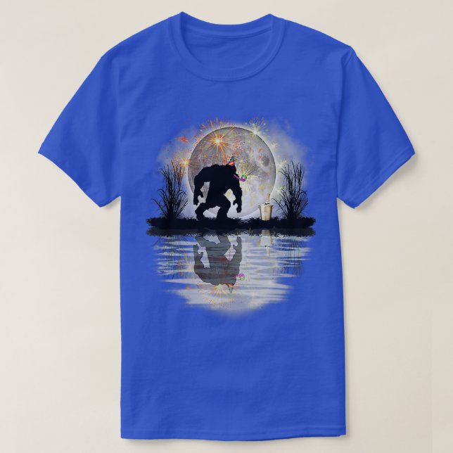 Camiseta Divertido regalo de cumpleaños de Año Nuevo con pi (Diseño del anverso)