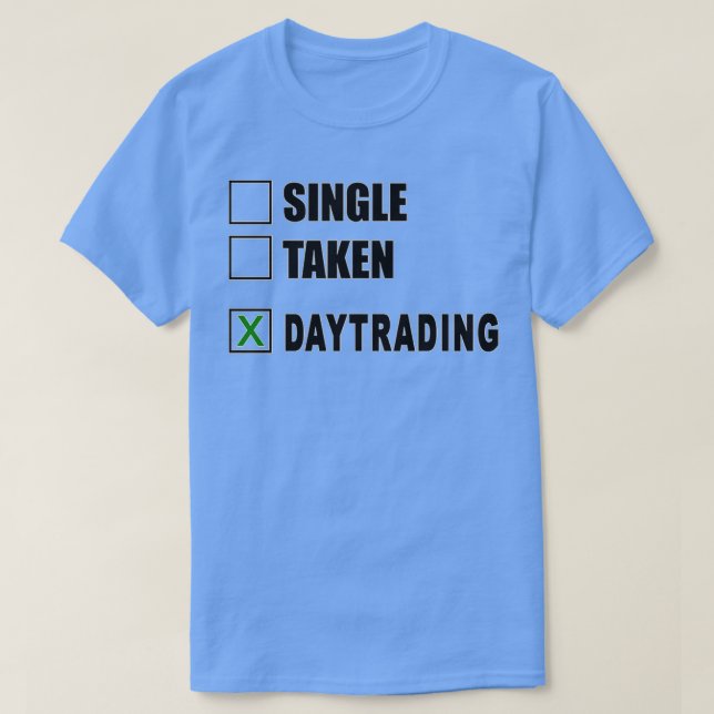 Camiseta Divertido regalo de Daytrade 1 (Diseño del anverso)