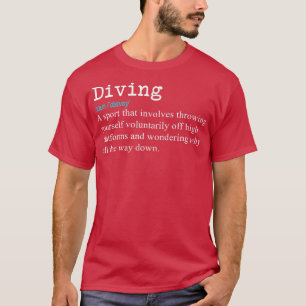 Camiseta Divertido regalo de definición de submarinismo Spr
