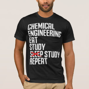 Camiseta Divertido Regalo de Ingeniería Química Come Estudi