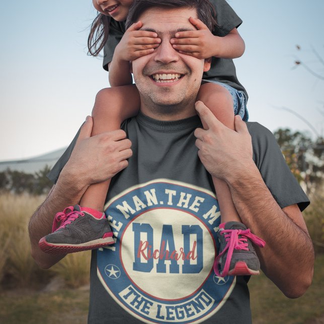 Camiseta Divertido regalo del Día del Padre del Mito (Subido por el creador)