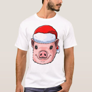 Camiseta Divertido regalo para Navidades de cerditos de Cer