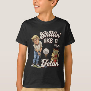 Camiseta Divertido relajándose como un delincuente Trump Go