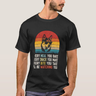 Camiseta Divertido Retro Antiguo Perro Divertido Dueño de P