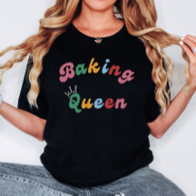 Divertido Retro Baking Queen Royal Wommes
