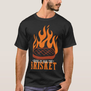 Camiseta Divertido Riesgo Para El Brisket Grilling Bbq
