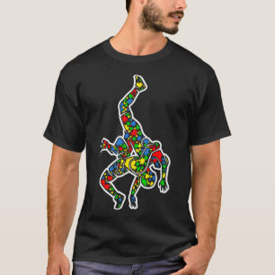 Camiseta Divertido rompecabezas Lucha contra el autismo Con
