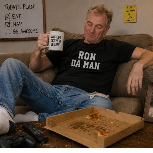 Camiseta Divertido Ron Da Man