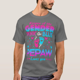 Camiseta Divertido rosa o azul te ama el género revelador C