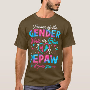 Camiseta Divertido rosa o azul te ama el género revelador C