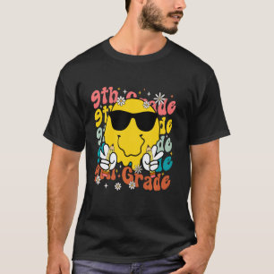 Camiseta Divertido rostro de noveno grado Retro vuelve a la