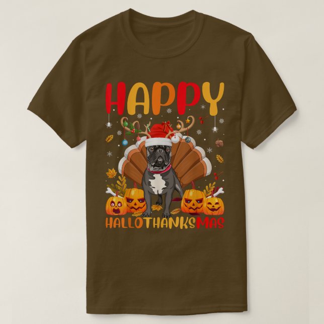 Camiseta Divertido Rottweiler Dog Lover Happy Rottweiler He (Diseño del anverso)