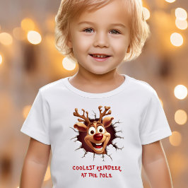 Camiseta Divertido Rudolph Reindeer Navidades Nombre Texto
