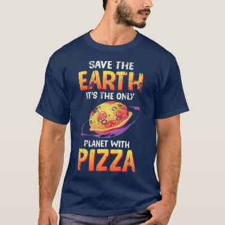 Camiseta Divertido Salve La Tierra Itx27s El Único Planeta