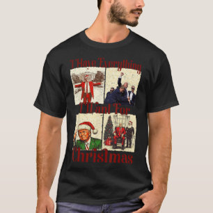 Camiseta Divertido Santa Trump Tengo Todo Lo Que Quiero Par