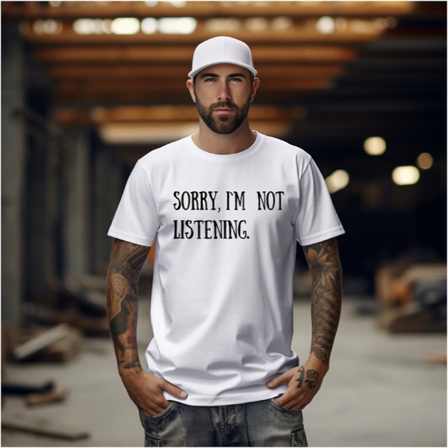 Camiseta Divertido sarcasmo dice fuente negra (Subido por el creador)