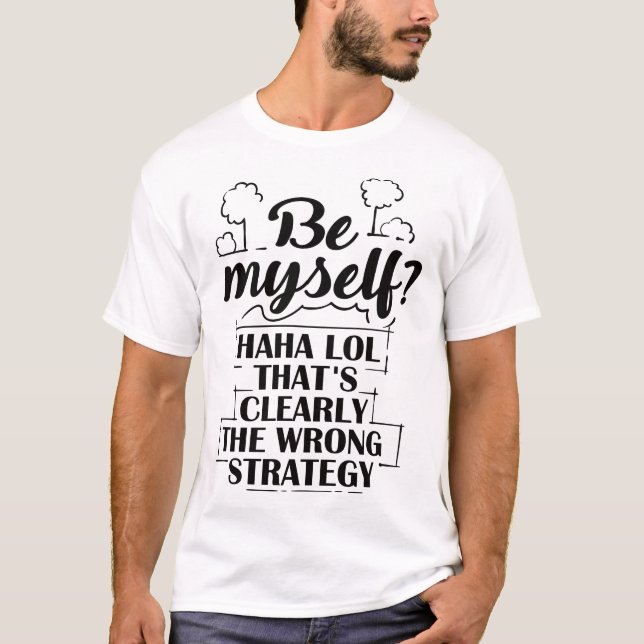 Camiseta Divertido sarcástico (Anverso)