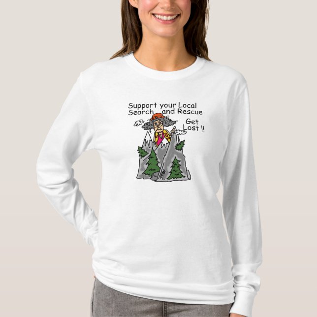 Camiseta Divertido se pierde (Anverso)