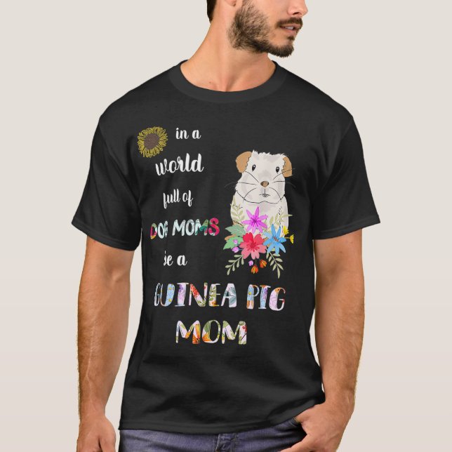 Camiseta Divertido sé una madre de cerdo guineana (Anverso)