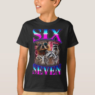 Camiseta Divertido Seis Siete 67 Meme 67 Mapache Meme Bootl