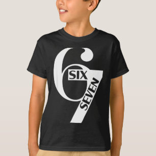 Camiseta Divertido Seis Siete 6 7 Meme Dicho Gen Alpha Jerg