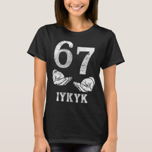Camiseta Divertido seis siete 6 7 meme g jerga alfa si sabe