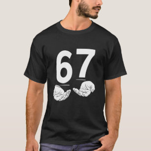 Camiseta Divertido Seis Siete 6 7 Meme Gen Alfa Argot 6 7 M