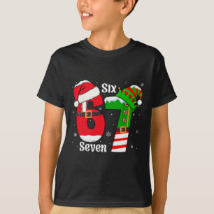 Camiseta Divertido Seis Siete 6 7 Meme Gen Alpha jerga Sant