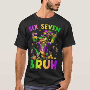 Camiseta Divertido Seis Siete 6 7mardi Gras Mardigator Coco