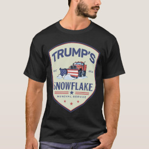Camiseta Divertido servicio de remoción de copos de nieve T
