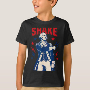 Camiseta Divertido Shake And Bake 4 de julio Pareja Combina