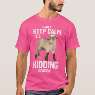 Camiseta Divertido Show Boer Goat No Puedo Mantener La Calm
