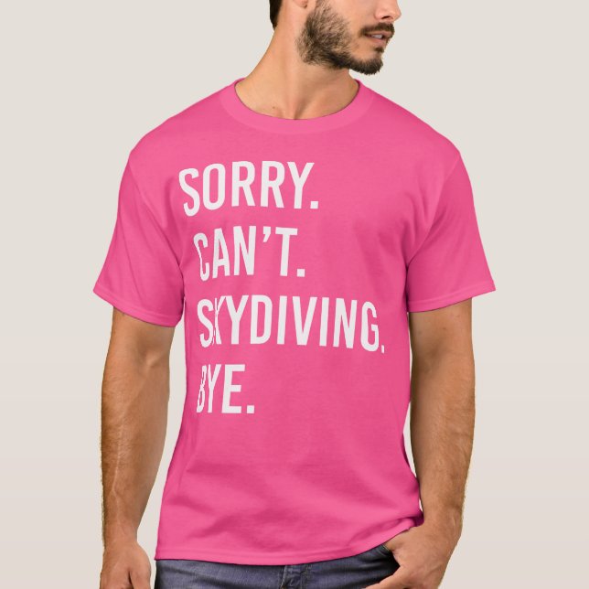 Camiseta Divertido Skydiving (Anverso)