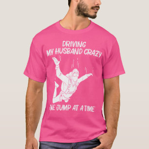 Camiseta Divertido Skydiving Para Las Mujeres Que Paracaide