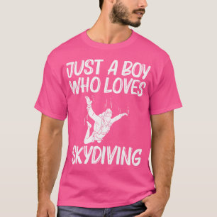 Camiseta Divertido Skydiving Para Niños Paracaidistas Salta