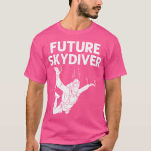 Camiseta Divertido Skydiving Para Niños Paracaidistas Salta