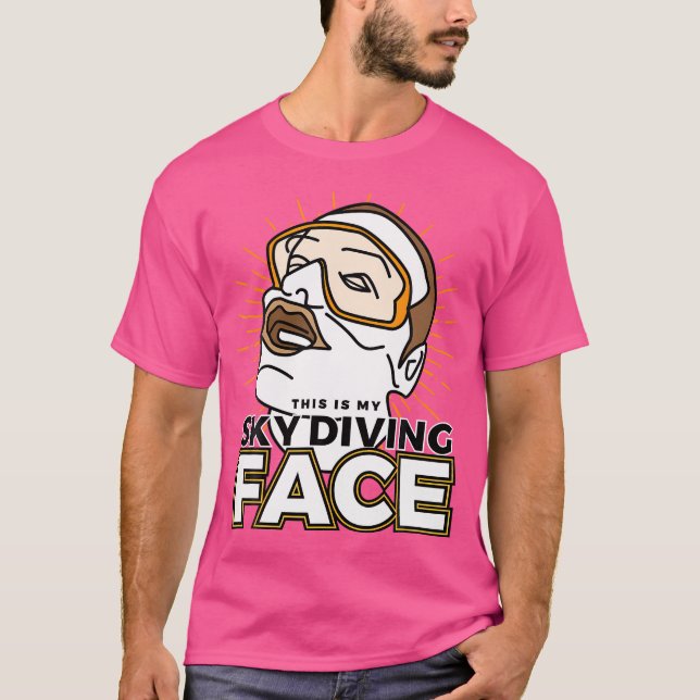 Camiseta Divertido Skydiving Para Skydivers (Anverso)
