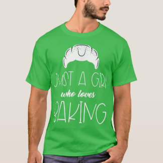Camiseta Divertido Sólo Un Chica Al Que Le Gusta Hacer Past