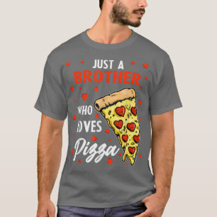 Camiseta Divertido Sólo Un Hermano Que Ama El Diseño Del Co