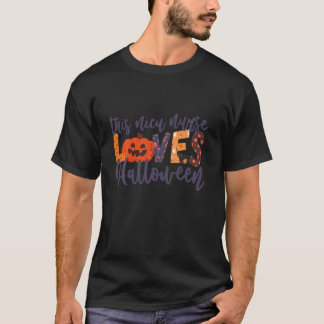Camiseta Divertido Solo Una Enfermera De Nicu Que Ama Hallo