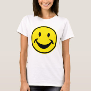Camiseta Divertido Sonriente amarillo + tu trasero. e ideas