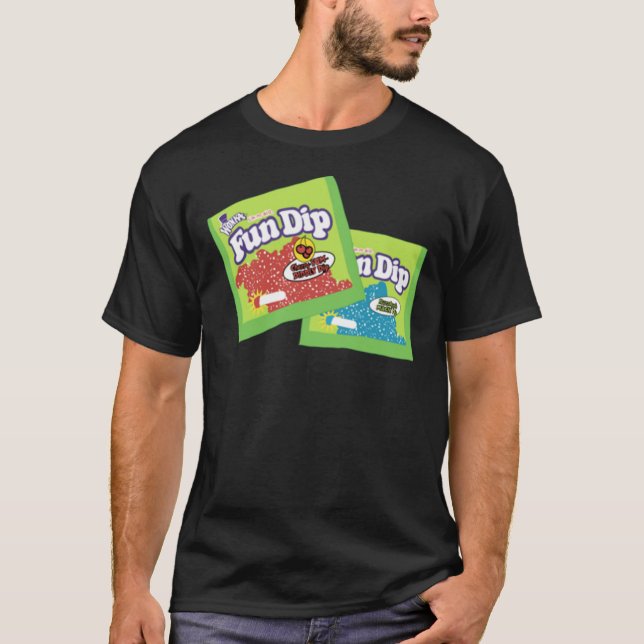 Camiseta Divertido sorbo caramelo Classic T-Shirt (Anverso)