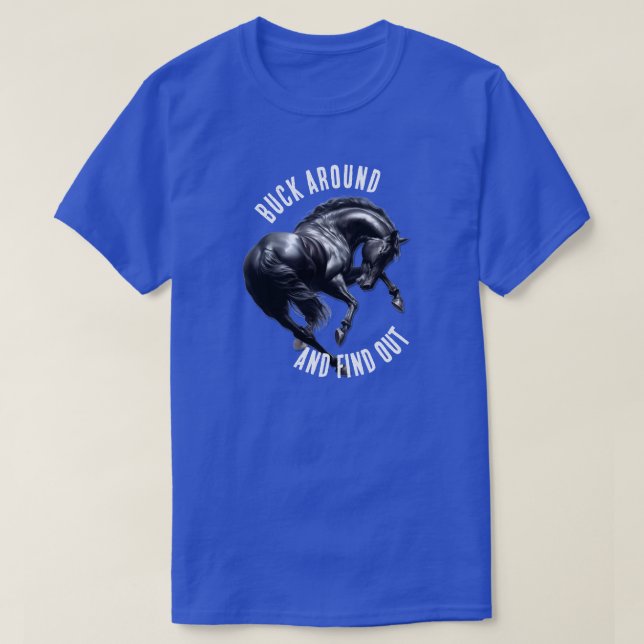 Camiseta Divertido sorteo y averiguación (Diseño del anverso)