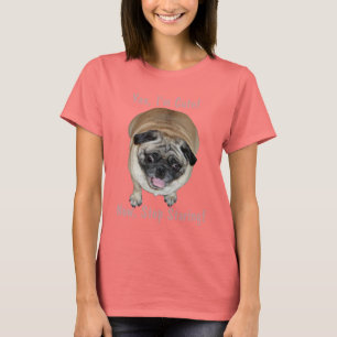 Camiseta Divertido soy perro lindo del barro amasado