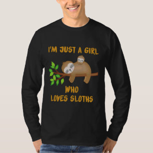 Camiseta Divertido, Soy Solo Un Chica Que Ama Las Lemas