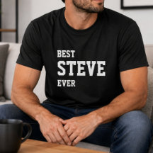 Divertido Steve Personalizado Mejor Steve Cumpleañ