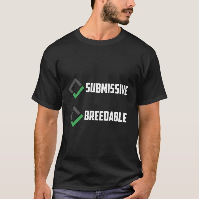 Camiseta Divertido Sumisor Y Rentable (Anverso)