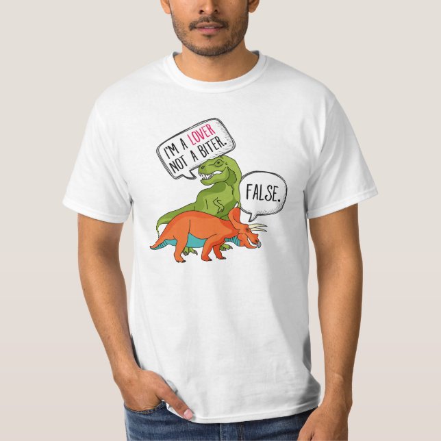 Camiseta Divertido T-Rex Shirt Dinosaur Triceratops Soy un  (Anverso)